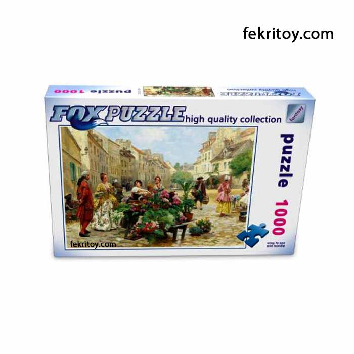 پازل 1000 قطعه دختر گل فروش62332- fox